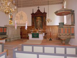 Blick auf den Altar 2009